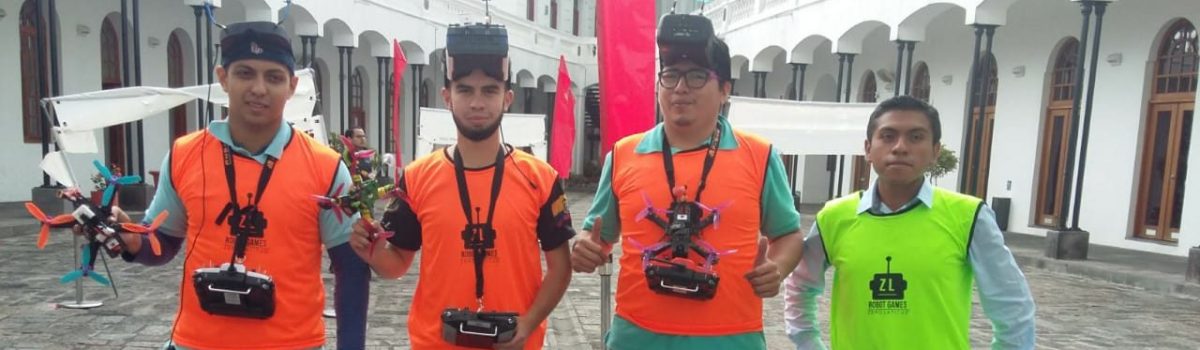 Electrónicos obtienen Segundo lugar en Competencia de Drones en Ecuador