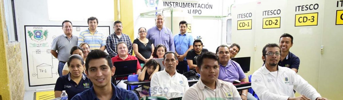 Ingenieros ITESCO se especializan en Taller de Sistema de Control Distribuido