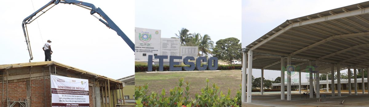 ITESCO regresa a clases con grandes avances en obras