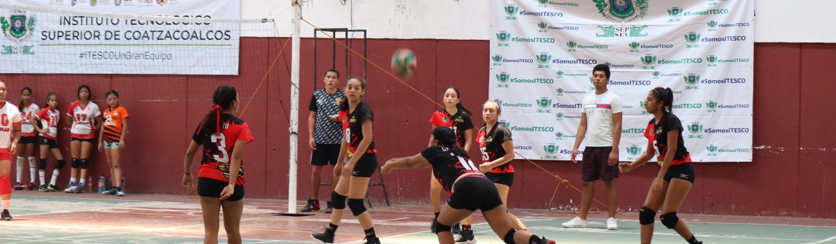 ITESCO Realiza 3ra. Copa de Voleibol