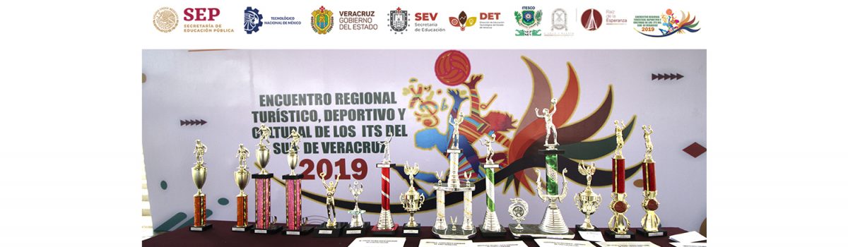 Clausuran Encuentro Regional Turístico, Deportivo y Cultural de los ITS del Sur de Veracruz