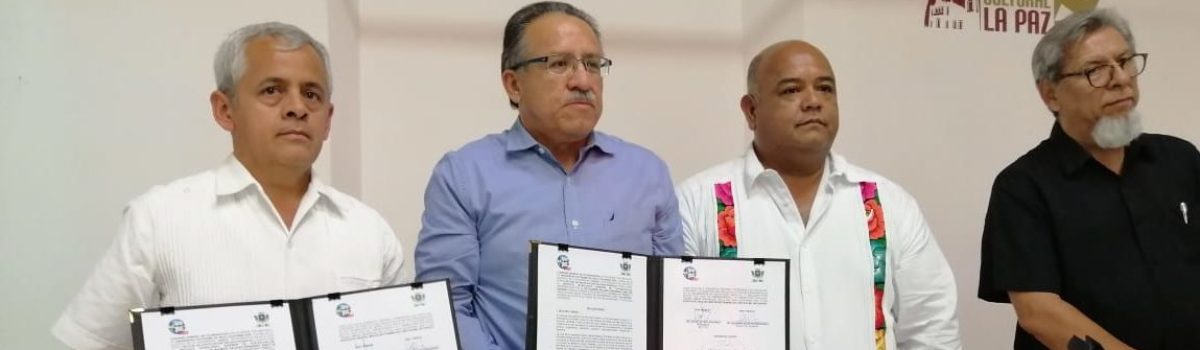 Firman convenio de colaboración ITESCO y la Universidad Autónoma de Baja California Sur para desarrollar proyectos acuícolas