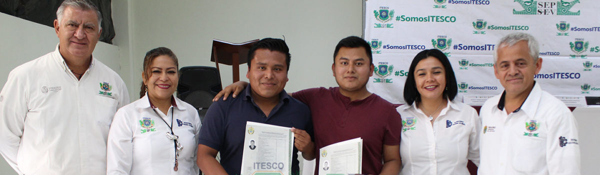 Inicia ITESCO entrega de Certificados a Egresados