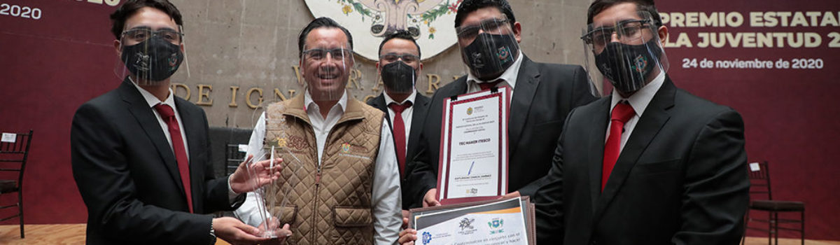 Entrega TecMaker ITESCO Careta Número 10 mil al Gobernador de Veracruz