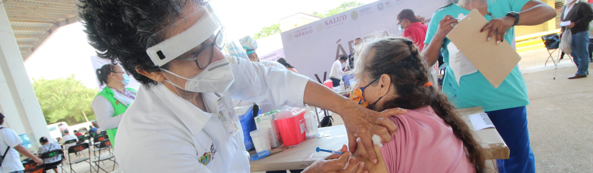 Inicia Plan Nacional de Vacunación contra el COVID-19 en Coatzacoalcos