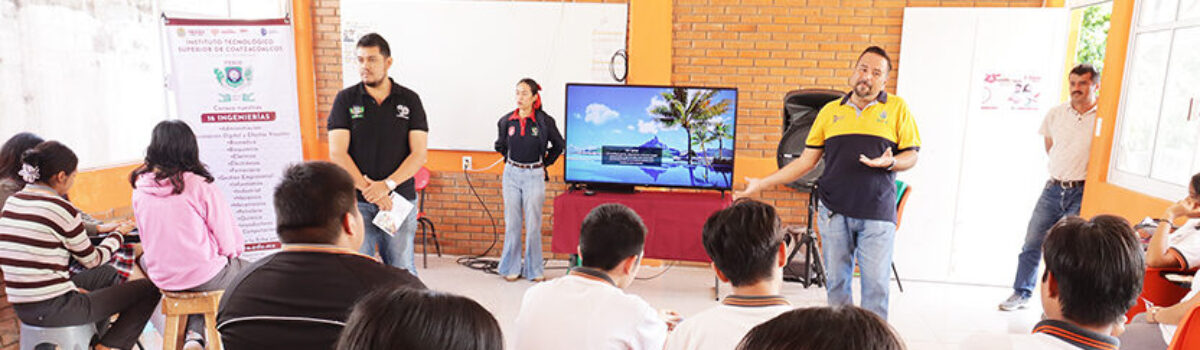 Estudiantes de Telebachillerato conocen oferta académica de ITESCO