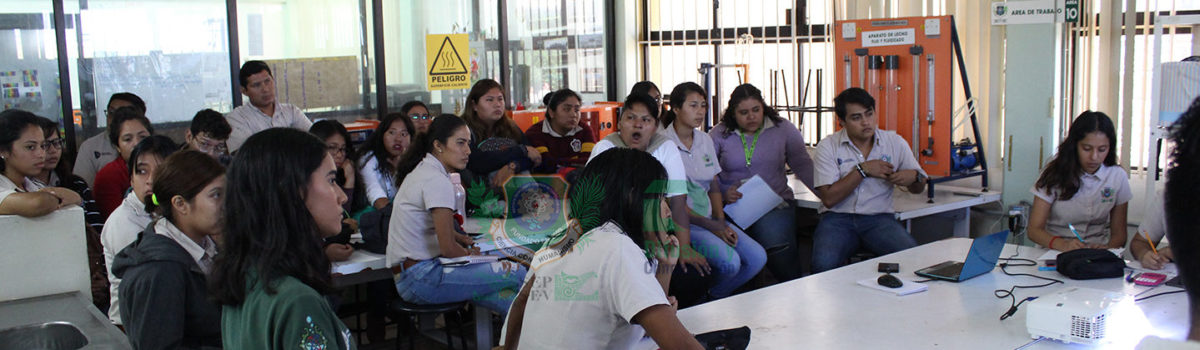 Imparten taller para estudiantes de Ingeniería Química de ITESCO