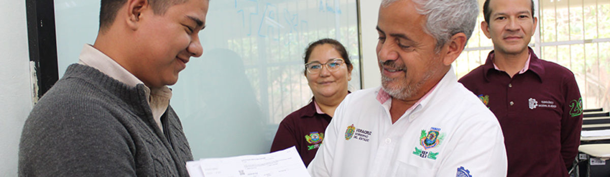 Alumnos de ITESCO beneficiados de la Beca de Manutención Veracruz Otoño 2019