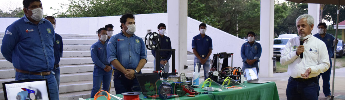 Alumnos del TecNM campus Coatzacoalcos presentan prototipos de protección innovadores