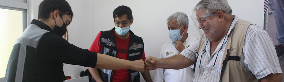 Reconoce Delegado de la Secretaría del Bienestar en Veracruz, labor de ITESCO durante Jornada de Vacunación