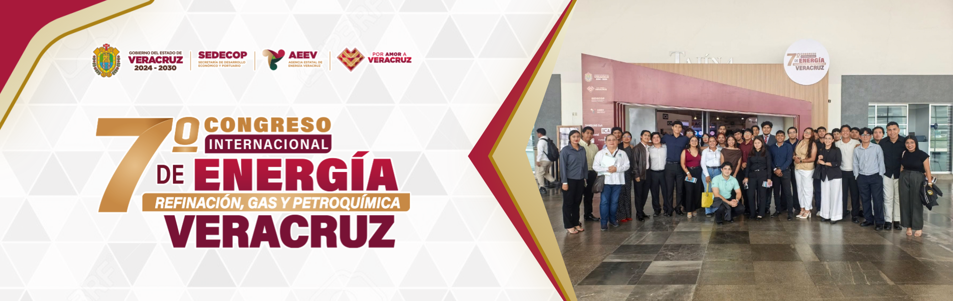 𝐄𝐬𝐭𝐮𝐝𝐢𝐚𝐧𝐭𝐞𝐬 𝐝𝐞 𝐈𝐧𝐠𝐞𝐧𝐢𝐞𝐫𝐢́𝐚 𝐏𝐞𝐭𝐫𝐨𝐥𝐞𝐫𝐚 𝐟𝐨𝐫𝐭𝐚𝐥𝐞𝐜𝐞𝐧 𝐬𝐮 𝐟𝐨𝐫𝐦𝐚𝐜𝐢𝐨́𝐧 𝐩𝐫𝐨𝐟𝐞𝐬𝐢𝐨𝐧𝐚𝐥 𝐞𝐧 𝐞𝐥 𝟕° 𝐂𝐨𝐧𝐠𝐫𝐞𝐬𝐨 𝐈𝐧𝐭𝐞𝐫𝐧𝐚𝐜𝐢𝐨𝐧𝐚𝐥 𝐝𝐞 𝐄𝐧𝐞𝐫𝐠𝐢́𝐚, 𝐆𝐚𝐬 𝐲 𝐏𝐞𝐭𝐫𝐨𝐪𝐮𝐢́𝐦𝐢𝐜𝐚