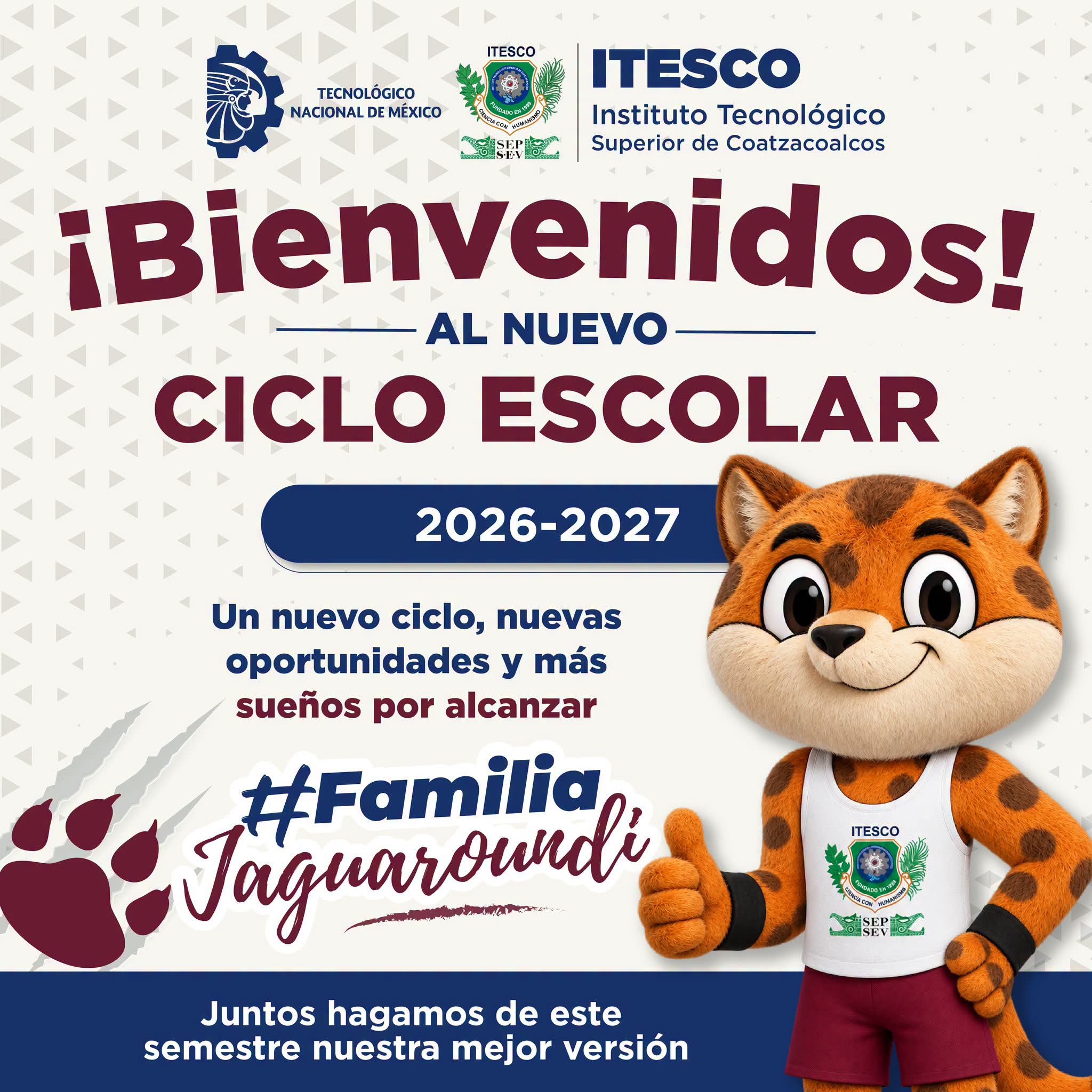 Bienvenidos al Instituto Tecnológico Superior de Coatzacoalcos